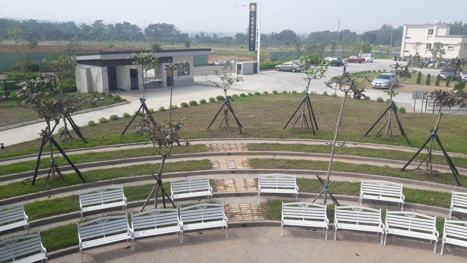 俯瞰園區 攝影：卡羅爾銅管樂器觀光工廠