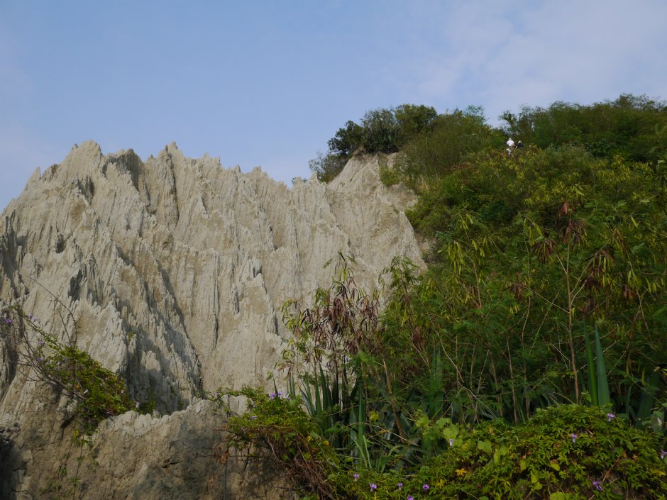 漯底山惡地形 攝影：三井