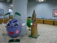甲仙化石館內裝飾<br/> 攝影：旅遊王攝影組