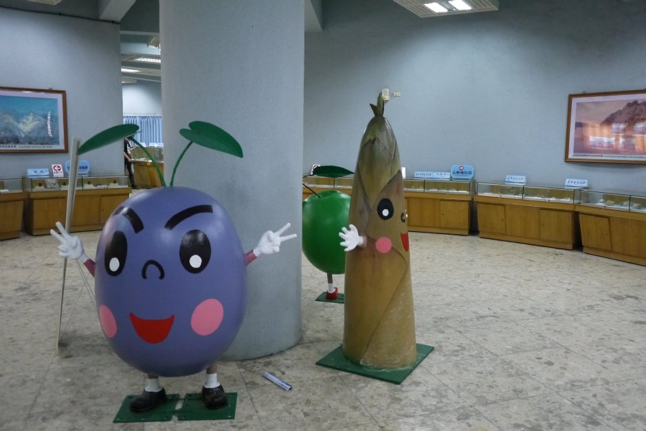 甲仙化石館內裝飾 攝影：旅遊王攝影組