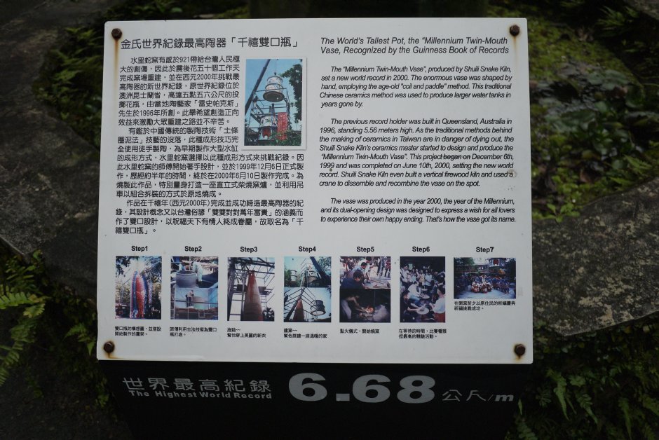 蛇窯世界紀錄說明 攝影：旅遊王攝影組