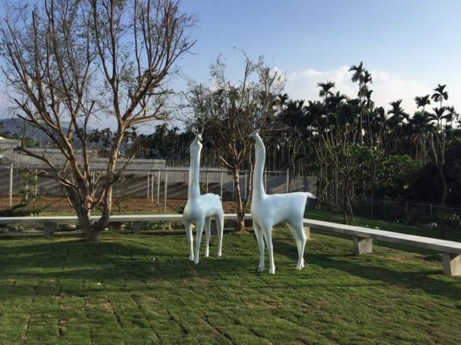 館內作品 攝影：毓繡美術館