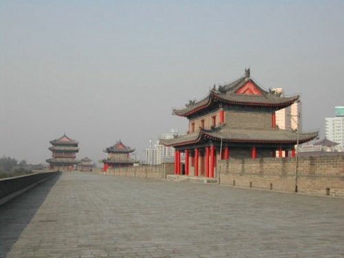 城牆上一景 攝影：到處走走到大陸-1
