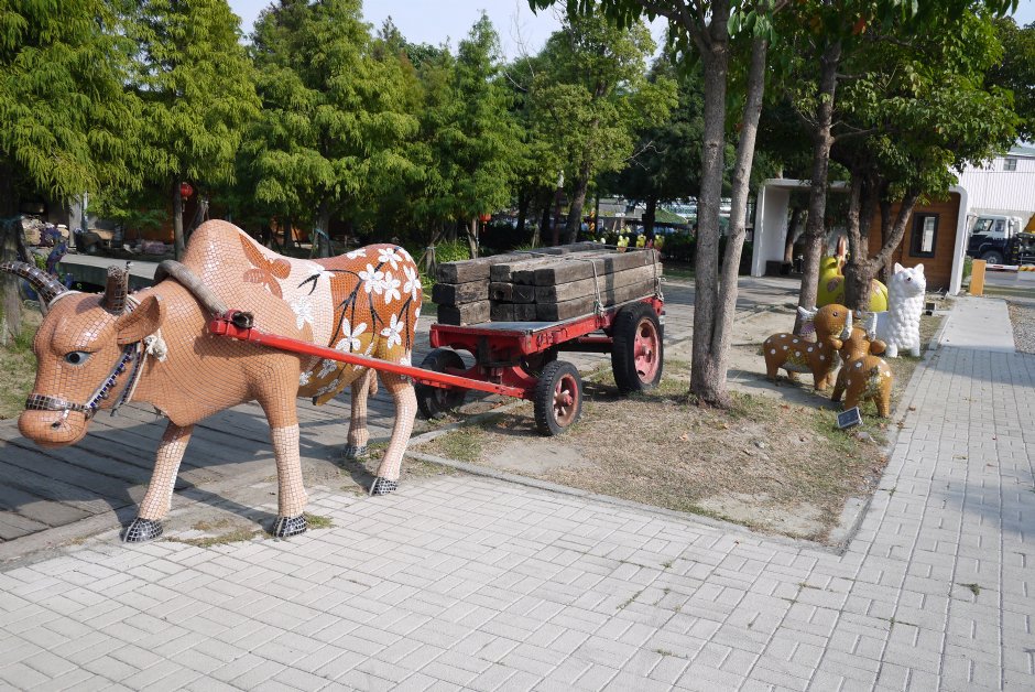 板陶窯牛車造型二 攝影：旅遊王攝影組
