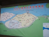 樂山大佛風景區導覽圖<br/> 攝影：鄭瑄頤