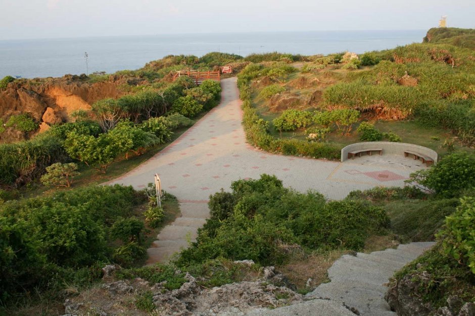 貓鼻頭公園內的步道 攝影：老山羊部落格