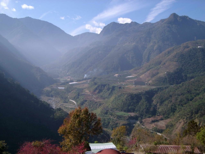 眺望陳有蘭溪 攝影：老山羊部落格
