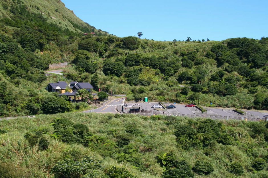 溫泉區&停車場 攝影：老山羊部落格