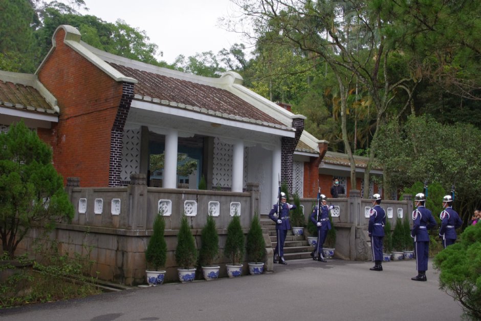 慈湖陵寢衛兵交接 攝影：Eva隨手拍