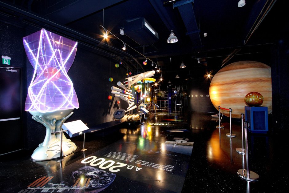 天文展示館2樓 攝影：南瀛天文館官網