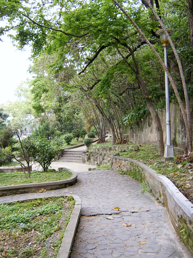 優美的步道風景 攝影：曾婉玲