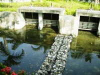 攔水設施<br/> 攝影：資料來源─台灣雲林農田水利會