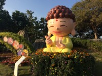 葫蘆墩公園是台中花博展區之一<br/> 攝影：Eva隨手拍