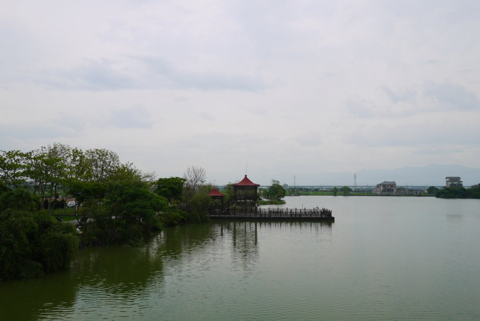 天鵝湖公園觀景亭 攝影：旅遊王攝影組