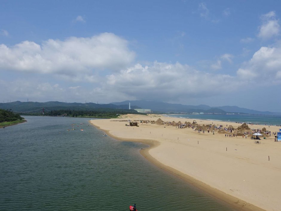 福隆海水浴場 攝影：陳美吟