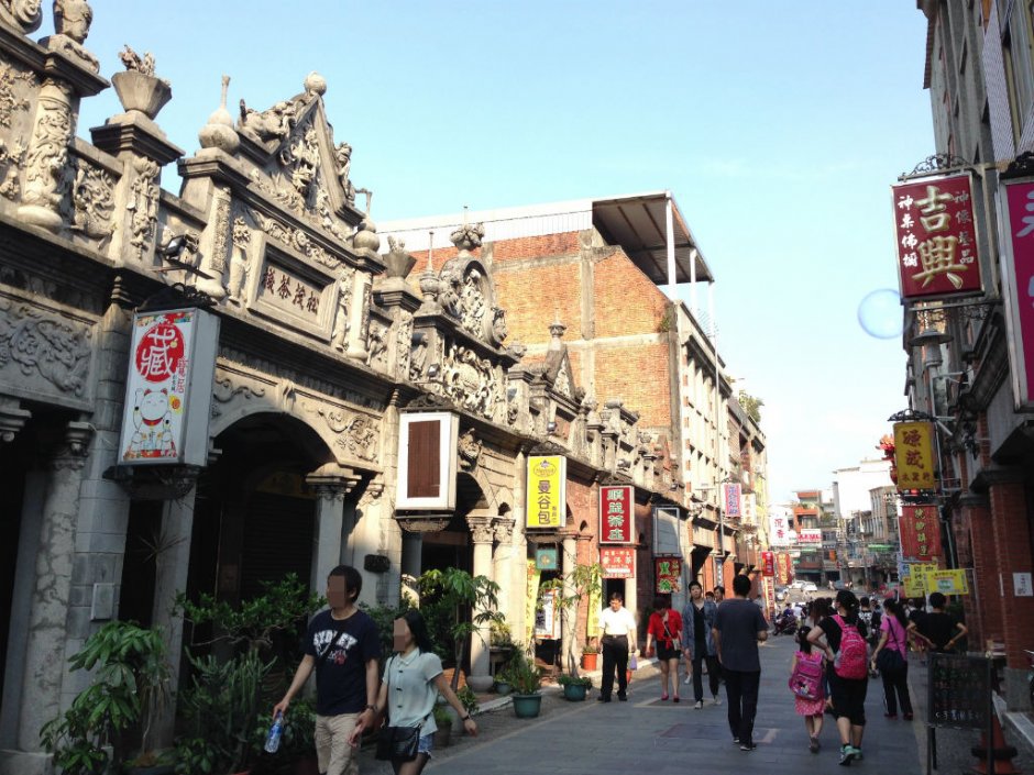大溪老街是台灣保存最完整建築群之一 / 陳皮梅 提供
